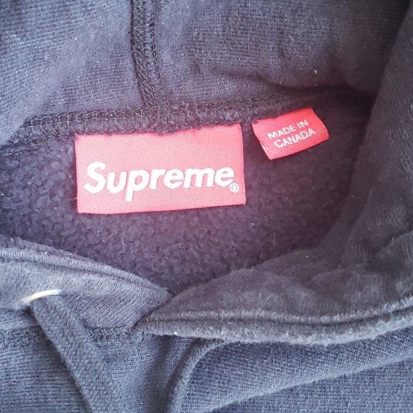 Supreme Classic Script Hoodie Black XL - Picture 2 of 6